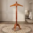 Directors Coat Stand - Brown Wood - 2