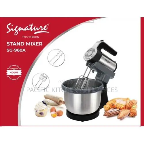 Signature 4L Stand Mixer - Mpya Kabisa - 1