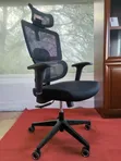 Kiti cha Ofisi cha Ergonomic cha Mesh chenye Kiti cha Kichwa Kinachoweza Kurekebishwa - 1