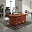 Meza ya Kuandikia ya Mahogany Iliyoimarishwa 1200mm - 1