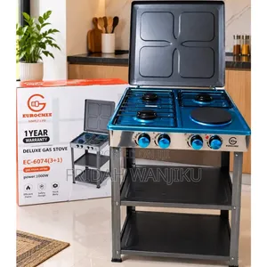 Eurochef Deluxe Gas Stove EC-6073 2+1 Hybrid