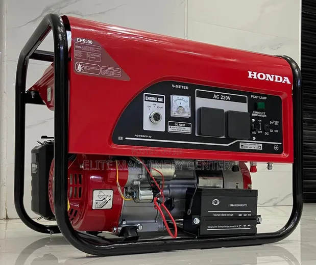 Honda EP5500 5.5kVA Jenereta Portable ya Petroli - 1