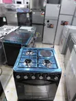 Volsmart 60x60 Freestanding Cooker - 3 Gas Burners + 1 Electric Oven - 1