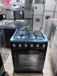 Volsmart 60x60 Freestanding Cooker - 3 Gas Burners + 1 Electric Oven - 2