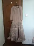 Gauni la Harusi la Wageni - Champagne Tulle Mermaid - 2