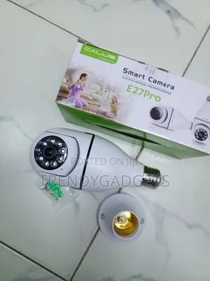 CALUS E27 Pro WiFi Kamera ya Usalama na Night Vision
