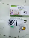 CALUS Kamera ya Bulb ya WiFi ya Panoramic 360° yenye Night Vision - 2