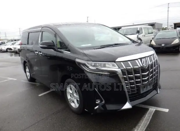 Toyota Alphard 2019 Nyeusi Matt - 1