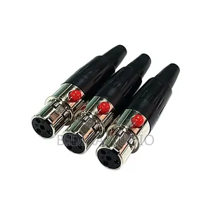 Kitufe cha Mini XLR TA4F cha Kike cha Pini 4 Kipya