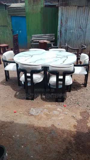 Set ya Dining ya Kifahari ya Watu 6