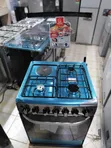 Jiko la Eurochef 60x60 Likiwa na Gesi 3 + Plate Moja ya Umeme - 2