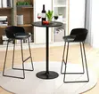 Tamco Round Height Adjustable Cocktail Table - 3