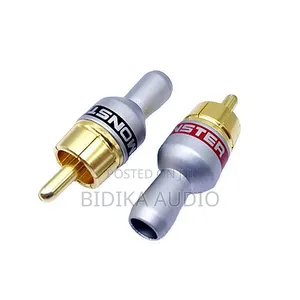 High Quality Gold Plated Metal RCA Plug Connector