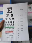 Snellen Chart ya Macho - Mpya Kabisa - 2