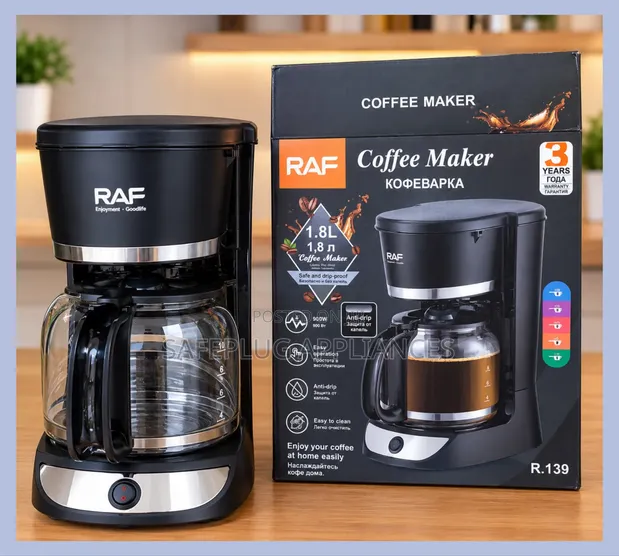 RAF 1.8L Coffee Maker - Brand New - 1