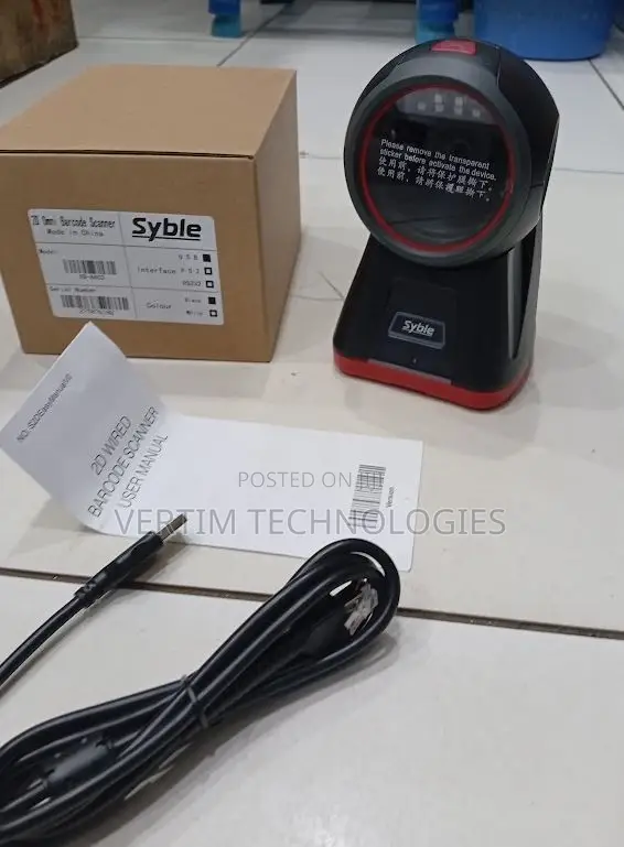 Scanner ya Barcode 2D ya Kitaalamu XB-8602 kwa POS za Desktop - 1