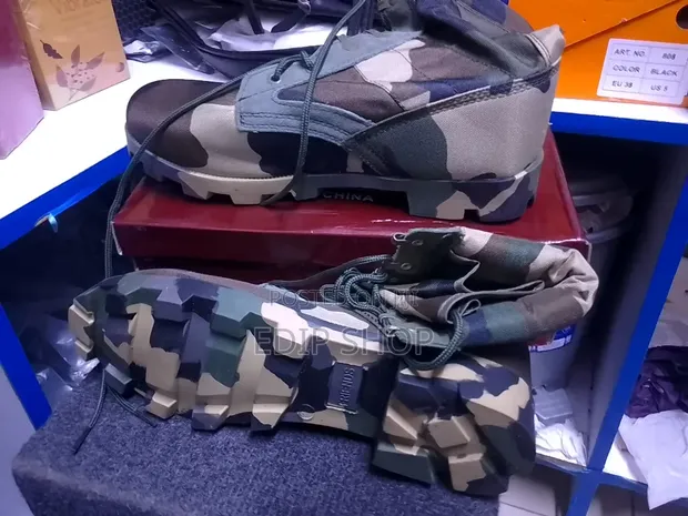 Quality Siwar Camouflage Military Boots - 1