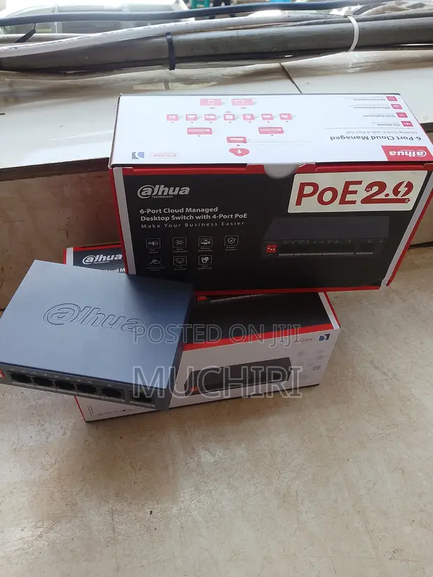 Dahua 4-Port PoE Switch - 1