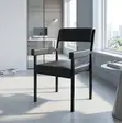 Kiti cha Ergonomic cha PU Leather Catalina chenye Armrest - 3