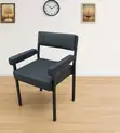 Kiti cha Ergonomic cha PU Leather Catalina chenye Armrest - 5