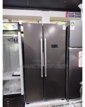 Solstar 442L Double Door Refrigerator RF616HSB-SSLBSS