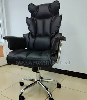 Kiti cha Meneja cha Butterfly chenye Mgongo Mrefu na Kinachoreclina