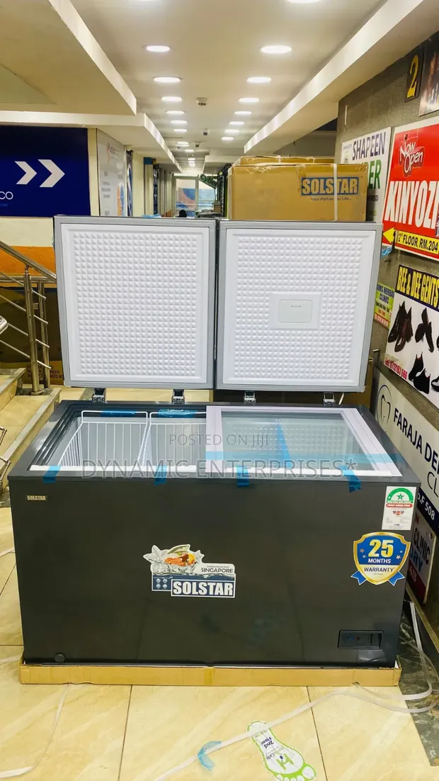 Solstar 430L Chest Freezer CF679ECDGSLBSS - 1