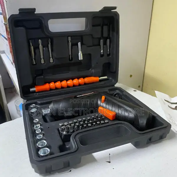 48-Piece Rechargeable Electric Screwdriver Kit - 1