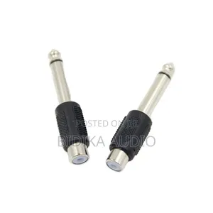 6.35mm Male to 3.5mm Female Audio Adapter