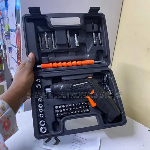 Seti ya Screwdriver ya Umeme Isiyo na Kamba - Vipande 48 - 1