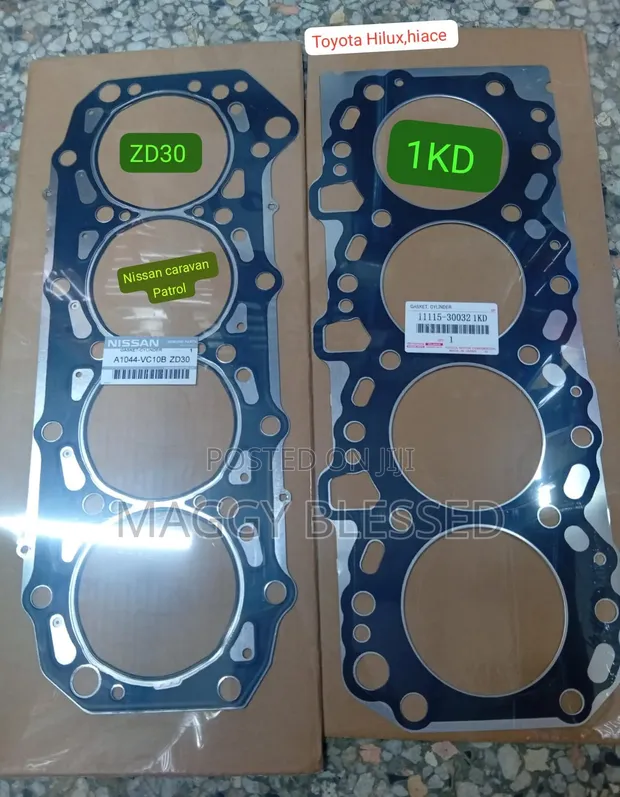 1KD & ZD30 Gasket ya Cylinder Head ya Metallic - 1