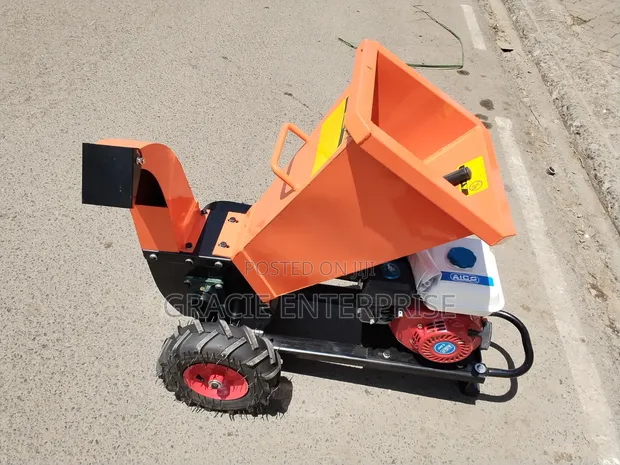 Heavy Duty Wood Chipper Injini ya Petroli 8HP - 1
