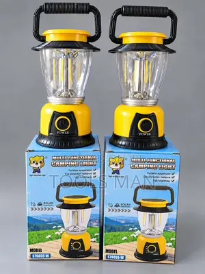 Mountain Tiger ST6055W Solar Rechargeable Emergency Lantern