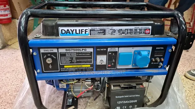 Dayliff 6.5kva Petrol/LPG Generator - 1