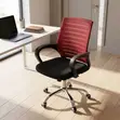 Red Ergonomic Swivel Office Chair - 1