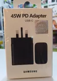 Samsung 45W PD USB-C Fast Wall Charger Nyeusi UK Plug - 2