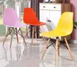 Yellow Ergonomic Eames Patio Chair - 3