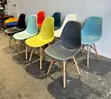 Yellow Ergonomic Eames Patio Chair - 4