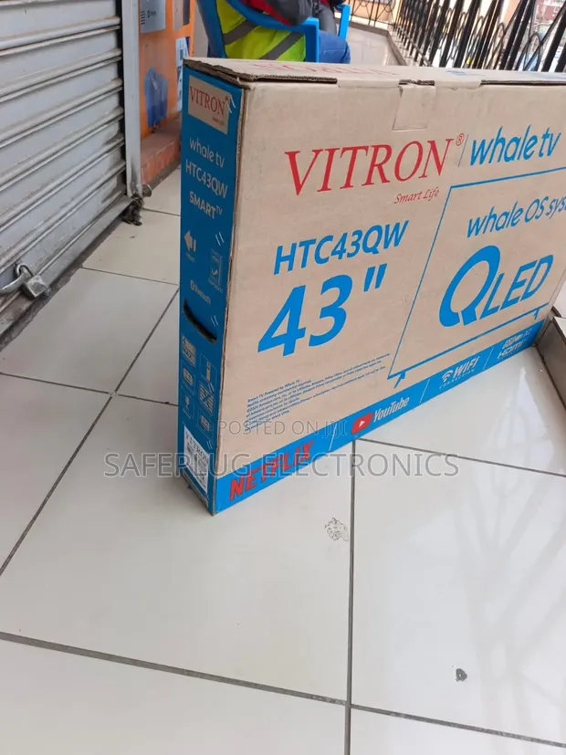 Vitron 43" HTC43QW Smart QLED TV (Brand New) - 1