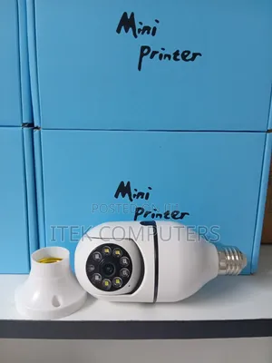 Kamera ya Balbu ya Lenzi Moja ya V380 Pro