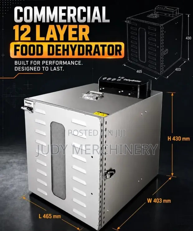 Premier 12 Layer Commercial Food Dehydrator - 1