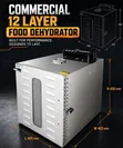 Premier 12 Layer Commercial Food Dehydrator - 1