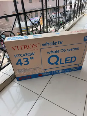 Vitron 43" Frameless Smart QLED TV (Whale OS)
