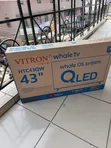 Vitron 43" Frameless Smart QLED TV (Whale OS) - 1