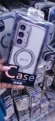 Creative Case Rose-Gold Glitter Magnetic Samsung Galaxy S24 FE - 2