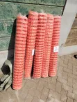 Heavy Duty Orange Safety Barrier Net - 3
