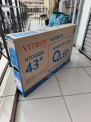 Vitron 43" Frameless Smart QLED TV (Whale OS)