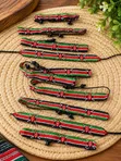 Bangili ya 254 Bendera ya Kenya ya Beaded - 2
