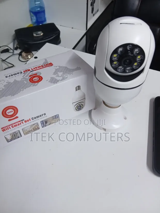V380 Pro Smart Bulb Camera with Motion Detection - 1