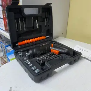 Handy Cordless 48-Piece Screwdriver Set with Bits